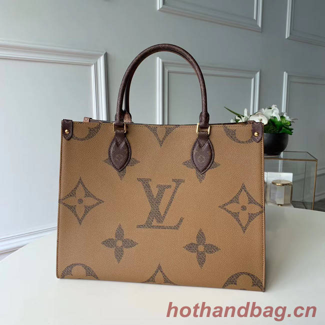 Louis vuitton original ONTHEGO Monogram Reverse Medium tote bag M45321