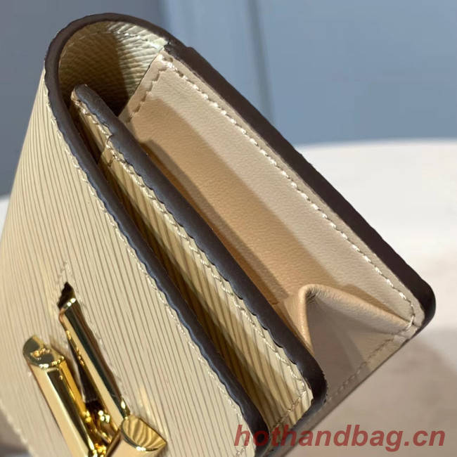 Louis vuitton original TWIST MULTICARTES card holder M68681 beige