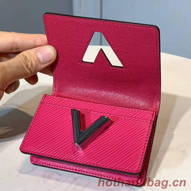 Louis vuitton original TWIST MULTICARTES card holder M68681 rose