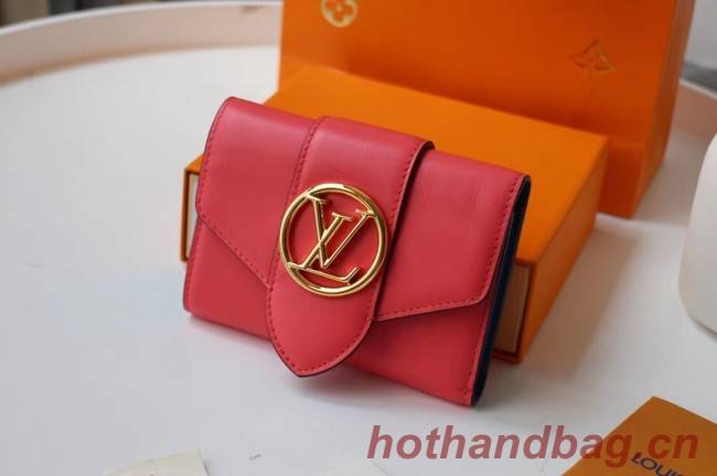 Louis Vuitton Original LV PONT 9 Wallet M69176 rose 