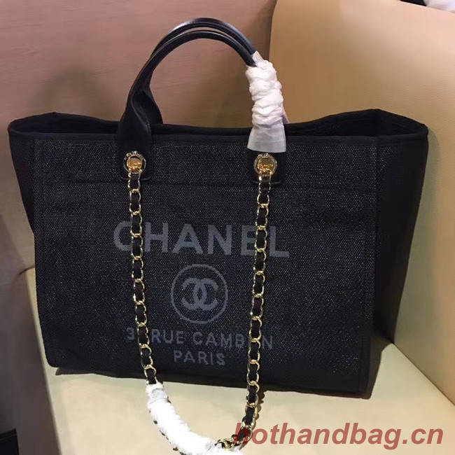 Chanel 19SS Shopping bag A66941 black