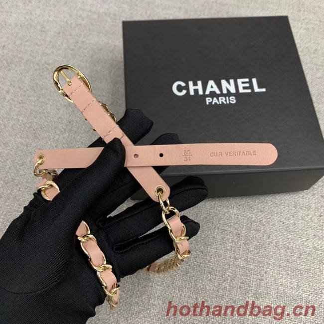 Chanel Original Calf Leather 2.0CM 3600 pink