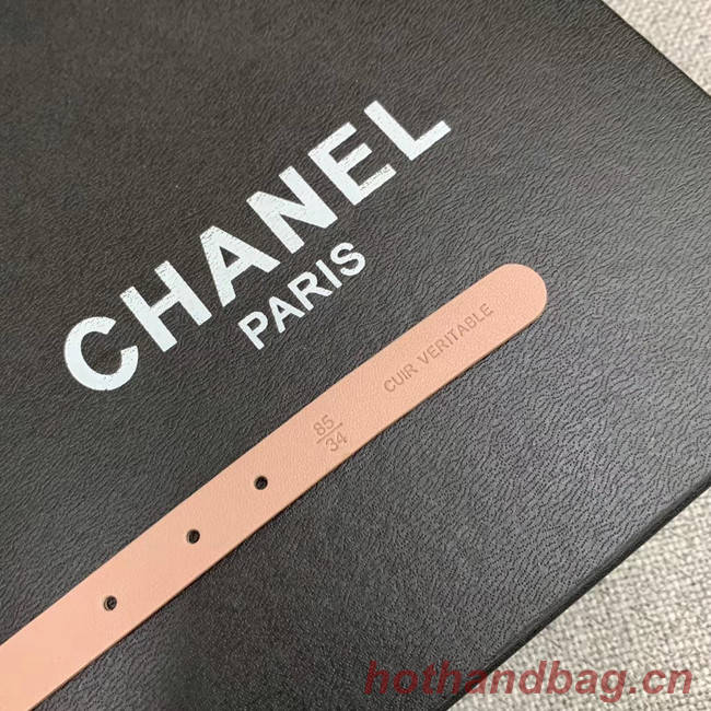 Chanel Original Calf Leather 2.0CM 3600 pink