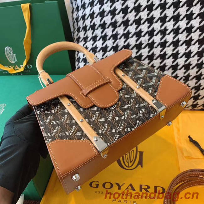 Goyard mini saigon tote bag 55632 brown