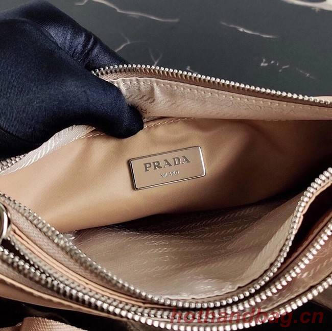 Prada Nylon Re-Edition 2000 Shoulder Bag 1BH046 apricot