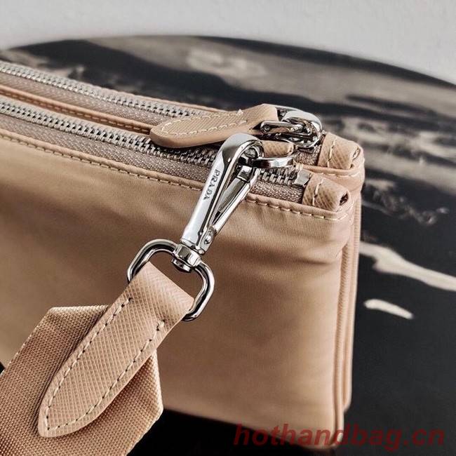 Prada Nylon Re-Edition 2000 Shoulder Bag 1BH046 apricot