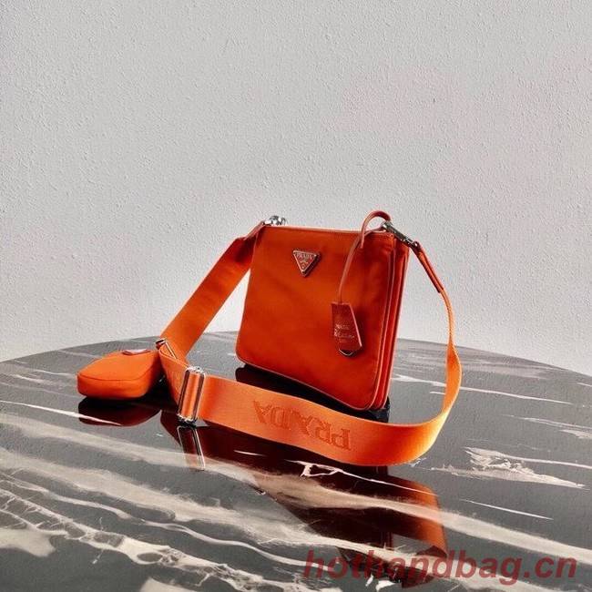 Prada Nylon Re-Edition 2000 Shoulder Bag 1BH046 orange