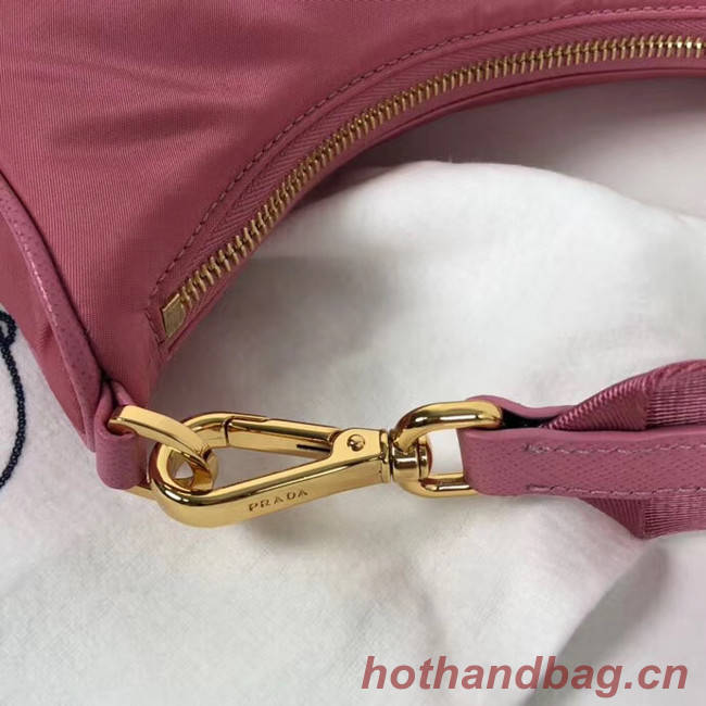 Prada Re-Edition nylon shoulder bag 1BH204 rose