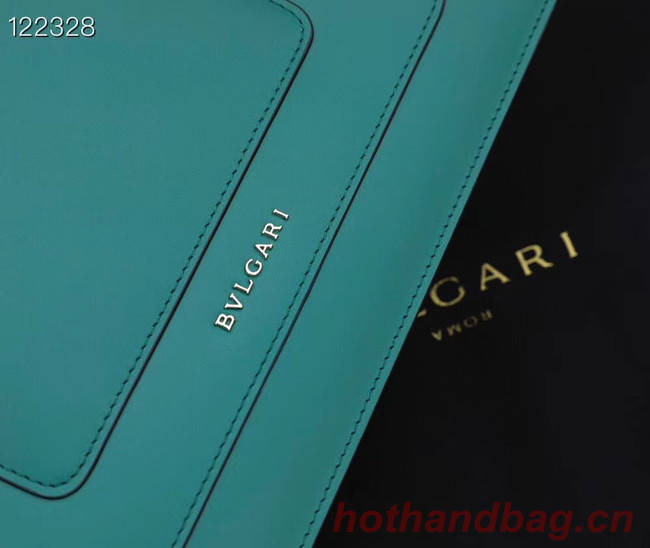 Bvlgari Serpenti Forever leather crossbody bag 20288 Emerald