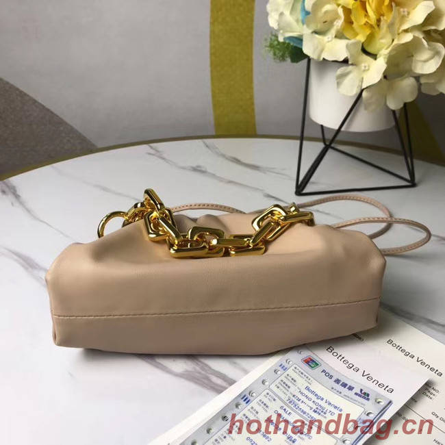 Bottega Veneta THE MINI CHAIN POUCH 620229 ALMOND