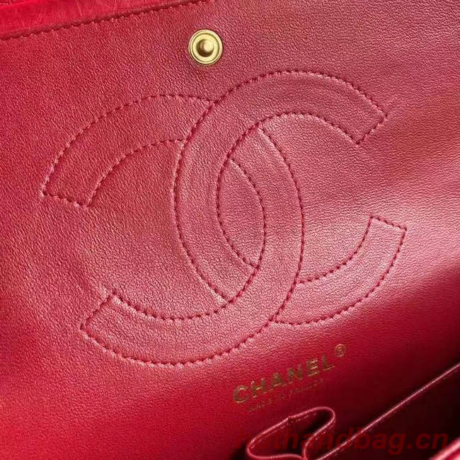 Chanel 2.55 Calfskin Flap Bag A37586 red