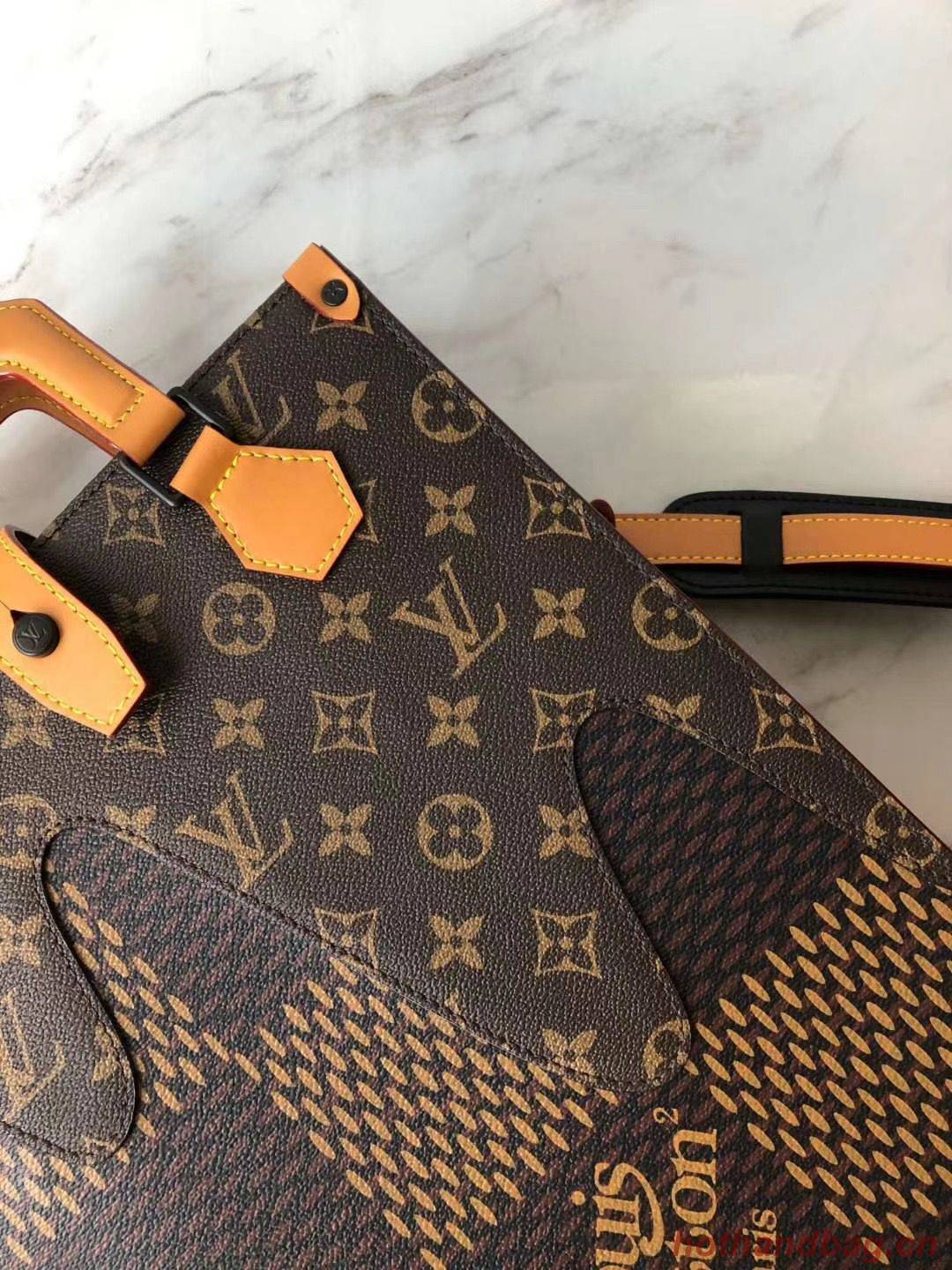 Louis Vuitton Monogram Canvas Onthego Original Leather 45340 40355