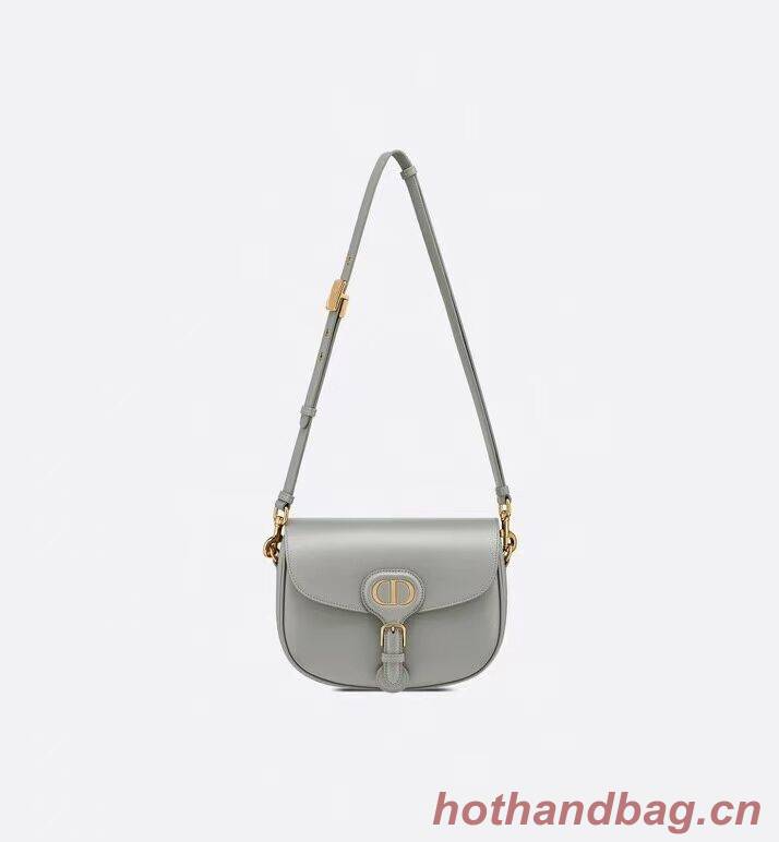 MEDIUM DIOR BOBBY BAG Box Calfskin M9319 grey