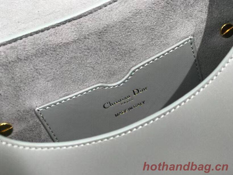 MEDIUM DIOR BOBBY BAG Box Calfskin M9319 grey