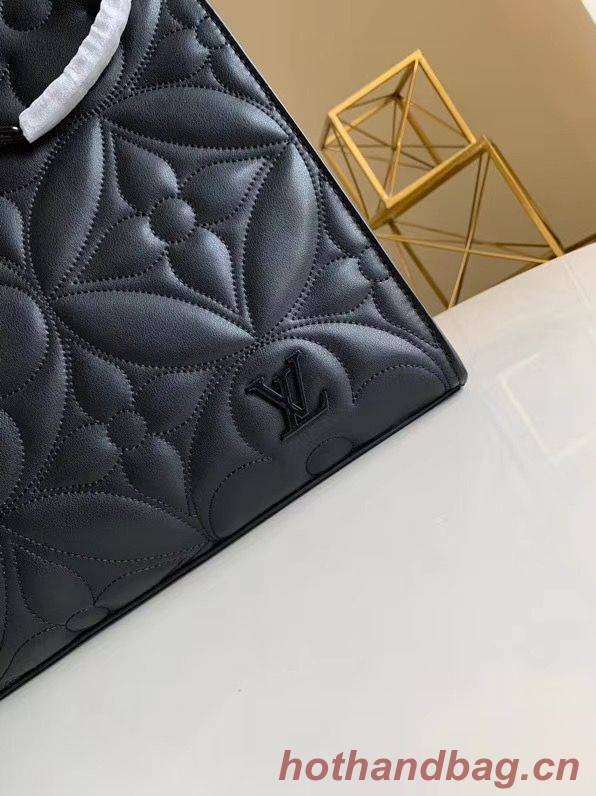 Louis Vuitton ONTHEGO Original Leather Bag M60725 Black