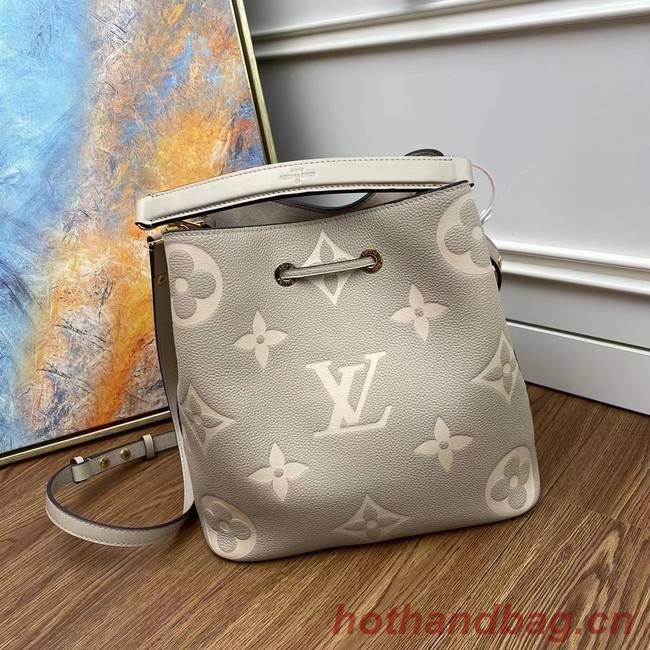 Louis Vuitton Original Monogram Empreinte NEONOE M45497 GREY