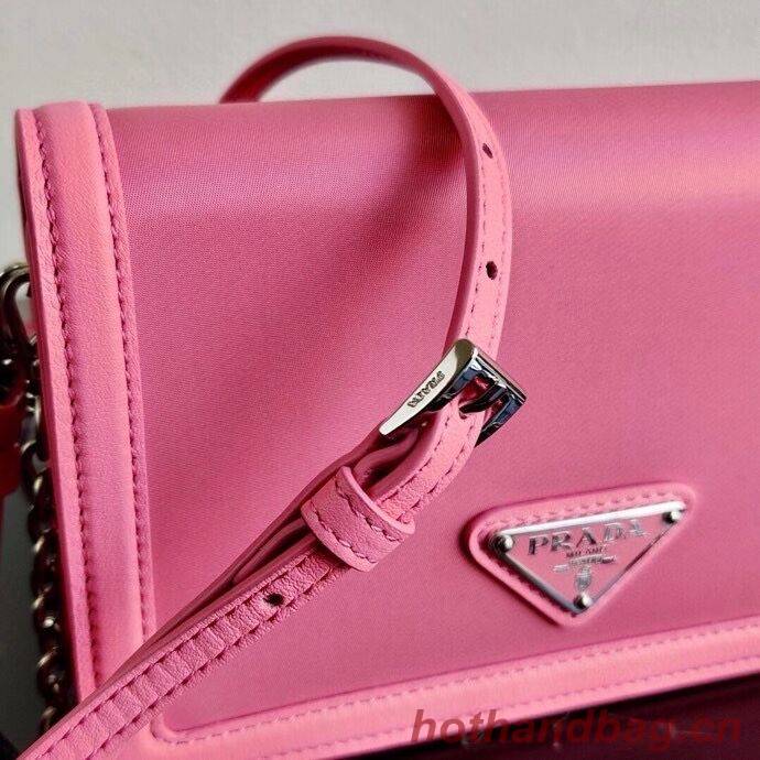 Prada Saffiano leather shoulder bag 2BP019 rose