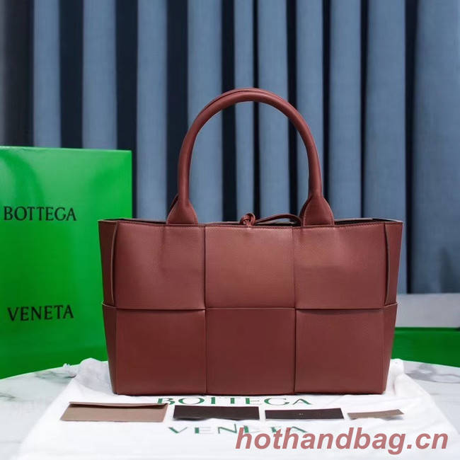 Bottega Veneta ARCO TOTE 609175 Rust Bark 