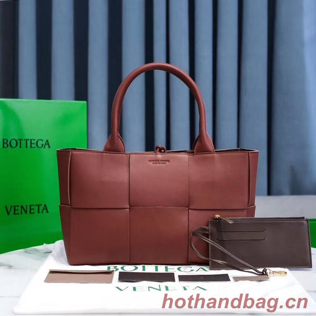 Bottega Veneta ARCO TOTE 609175 Rust Bark 