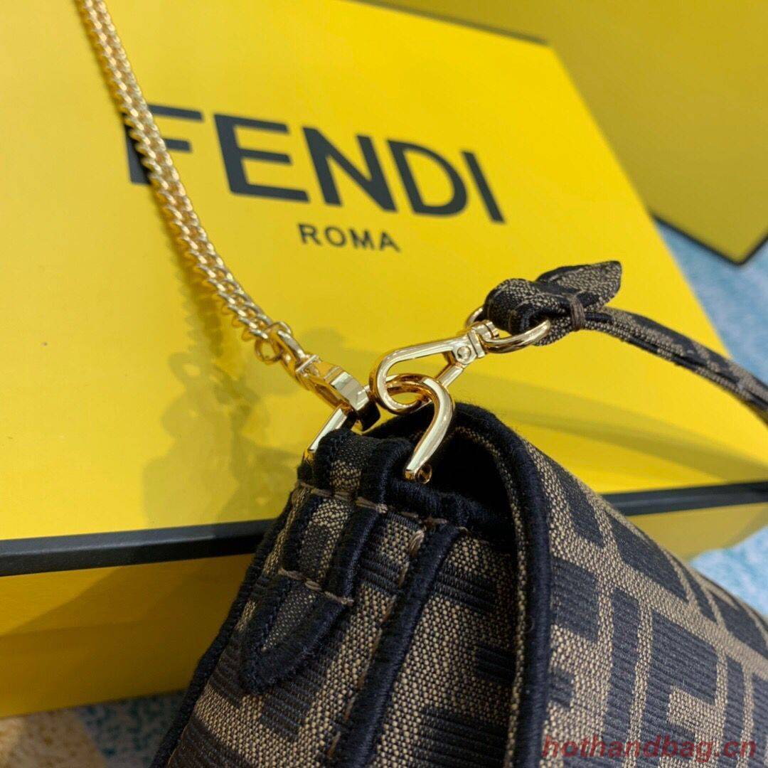 FENDI fabric bag 8BR600 brown