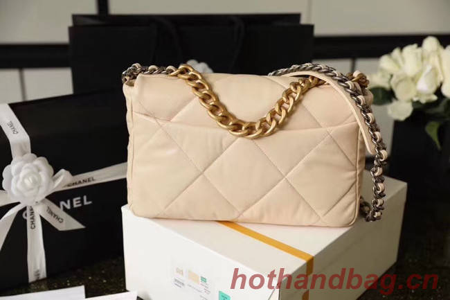 Chanel 19 flap bag AS1161 Beige