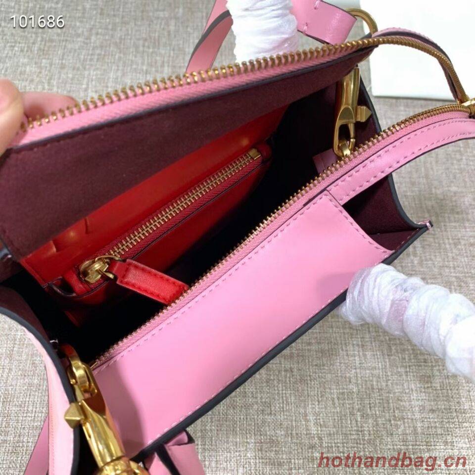 VALENTINO Origianl leather tote V2021 pink