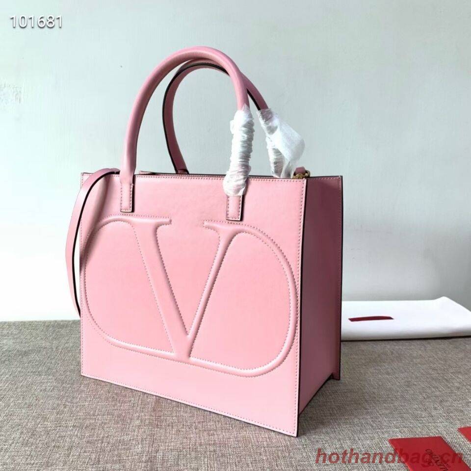VALENTINO Origianl leather tote V2021 pink