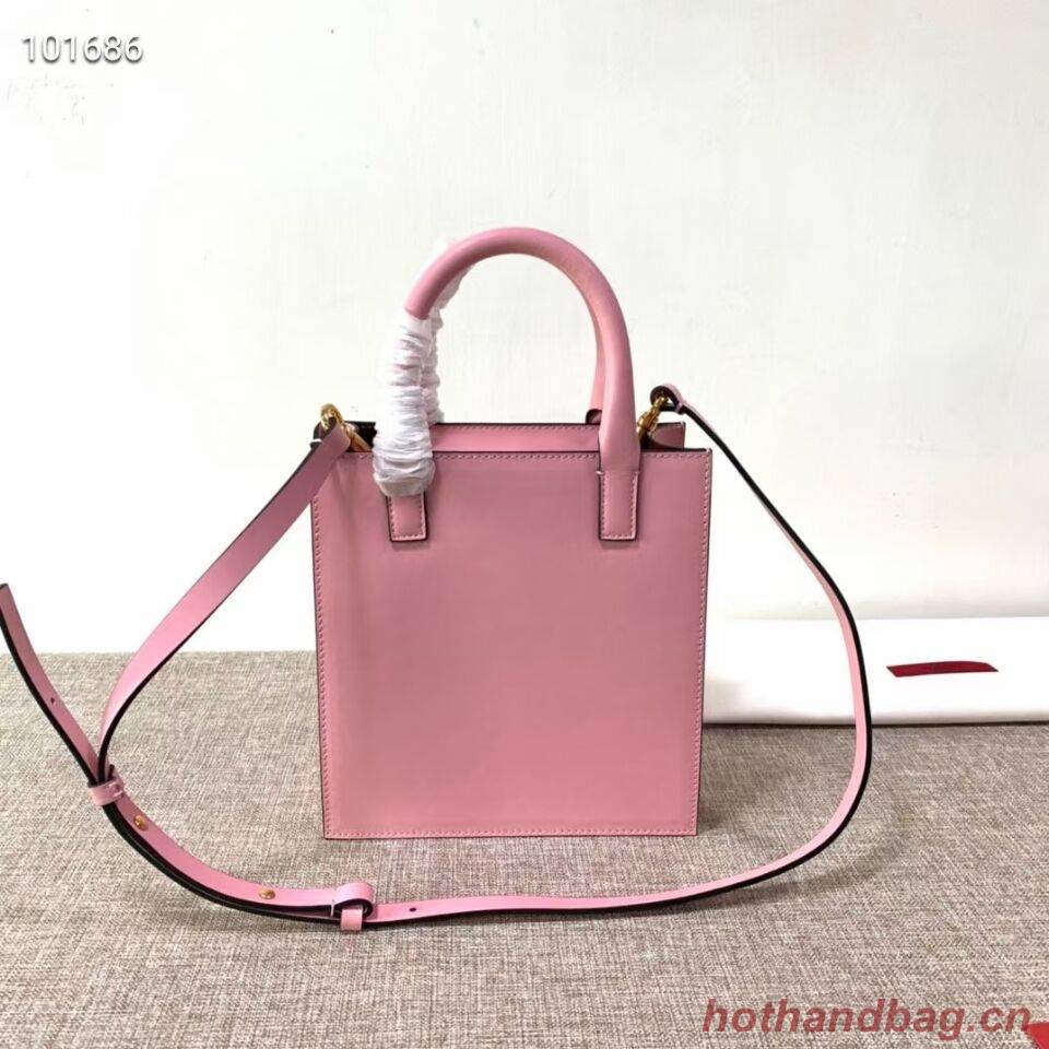 VALENTINO Origianl leather tote V2021 pink