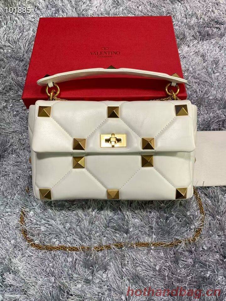 Valentino medium Garavani Roman Stud V2060 white