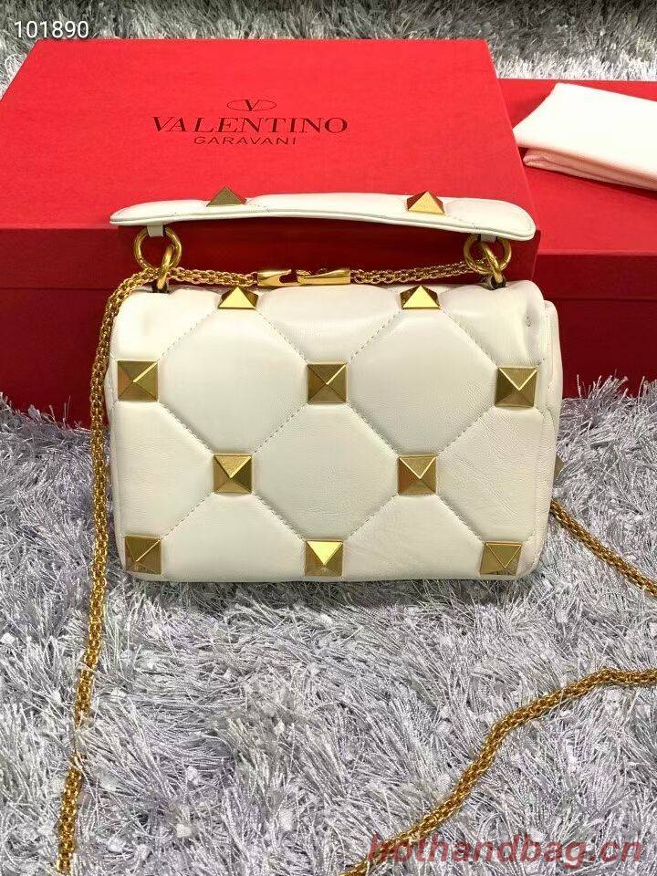 Valentino mini Garavani Roman Stud V2061 white