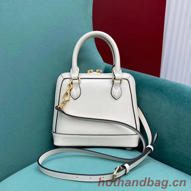 Gucci Horsebit 1955 mini top handle bag 640716 white