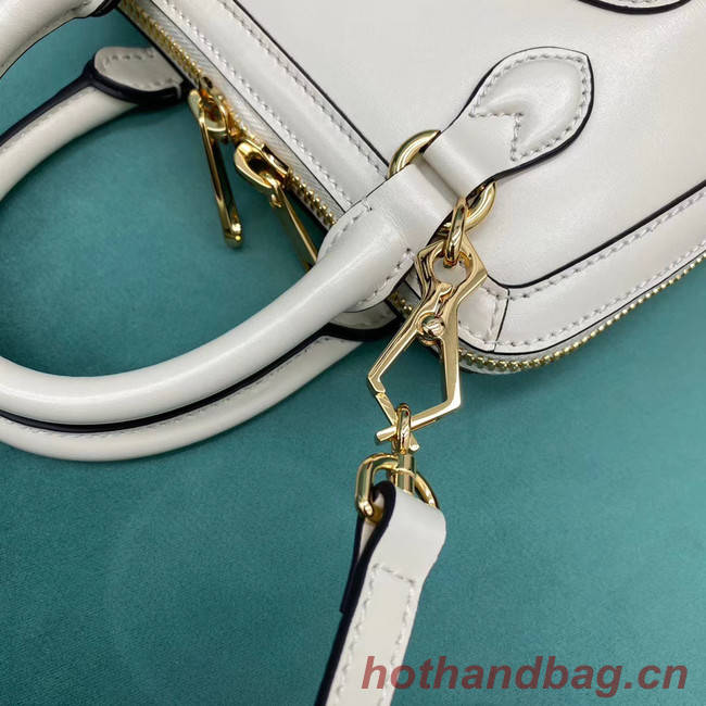 Gucci Horsebit 1955 mini top handle bag 640716 white