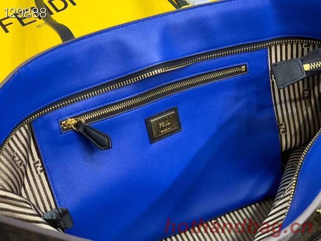 FENDI fabric bag 69555 blue