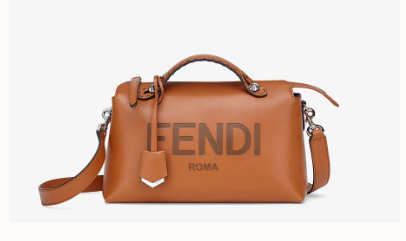 FENDI MEDIUM BY THE WAY leather Boston bag 8BL146A Brown