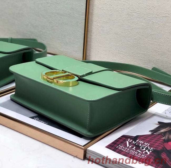 DIOR 30 MONTAIGNE BAG green Box Calfskin M9203UM