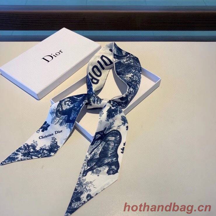 DIOR OBLIQUE MITZAH SCARF Silk Twill 85CDO