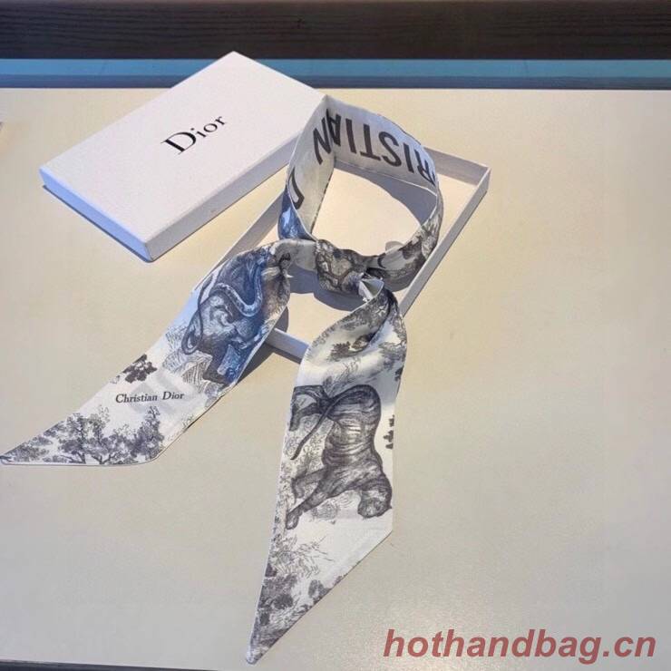 DIOR OBLIQUE MITZAH SCARF Silk Twill 87CDO