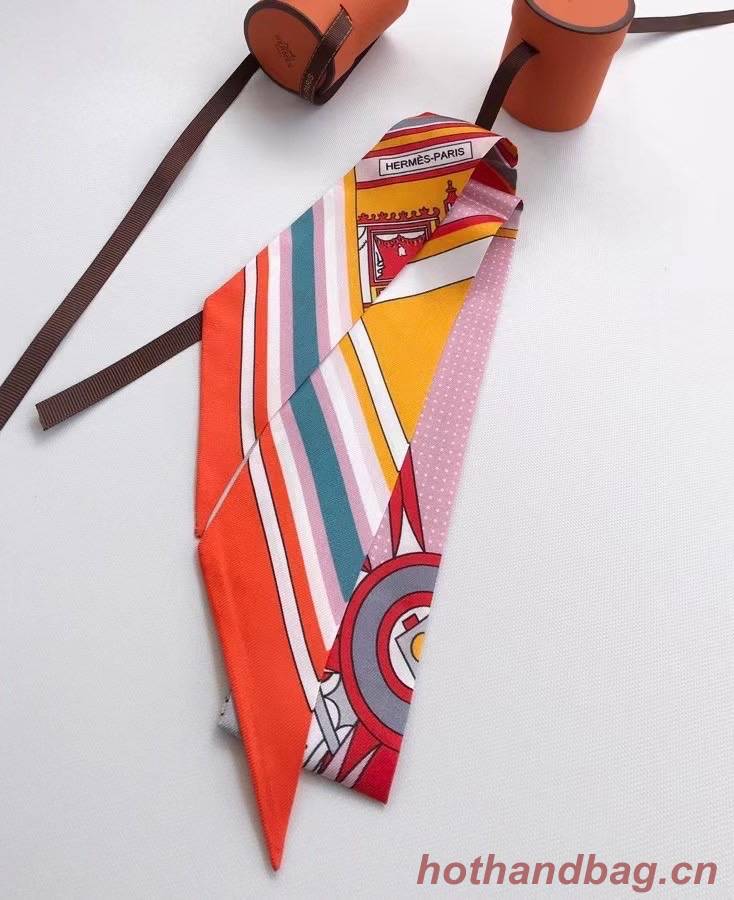 Hermes Twilly Small silk scarf H06347