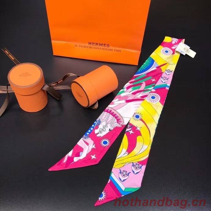 Hermes Twilly Small silk scarf H06351