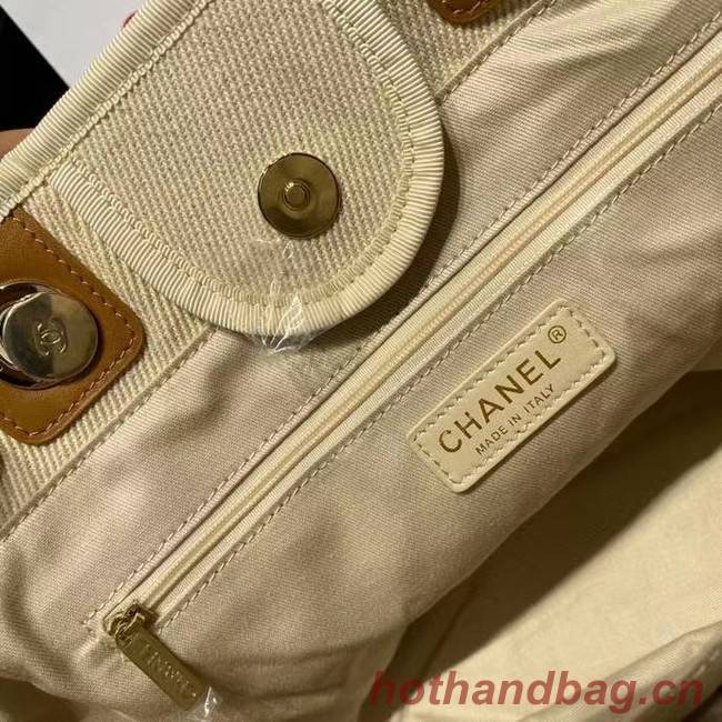 Chanel 19SS Shopping bag A67001 cream