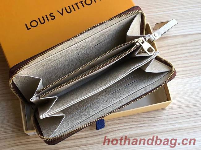 Louis vuitton ZIPPY WALLET M80116 Cream