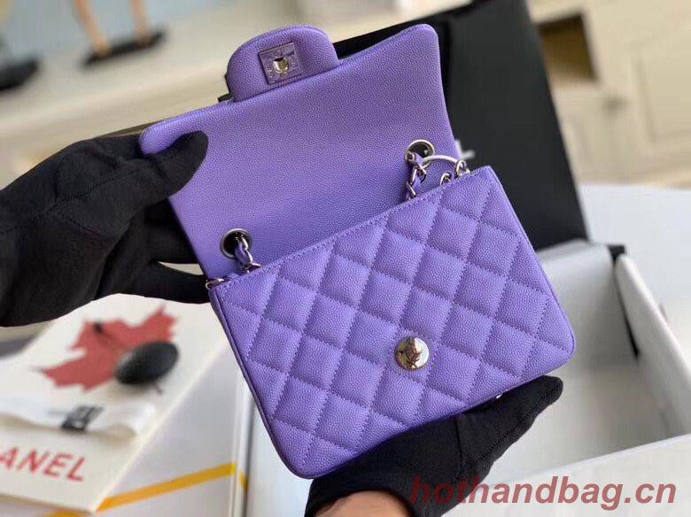 Chanel MINI Flap Bag Original Caviar Leather 1115