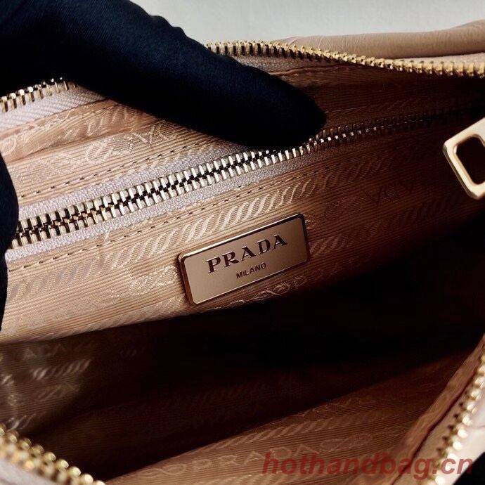 Prada Gaufre nappa leather shoulder bag 1BC151A  Biscuits