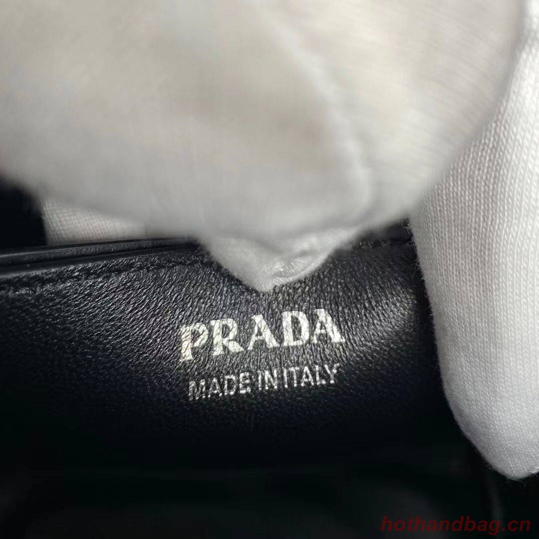 Prada Nappa Leather Prada Spectrum Tote 1BG319 black