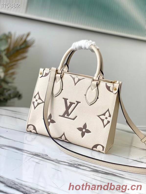 Louis Vuitton ONTHEGO PM - EXCLUSIVELY ONLINE M45654 cream