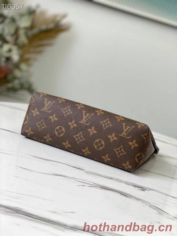 Louis Vuitton Original Monogram Canvas Zipper Clutch bag M64125 black