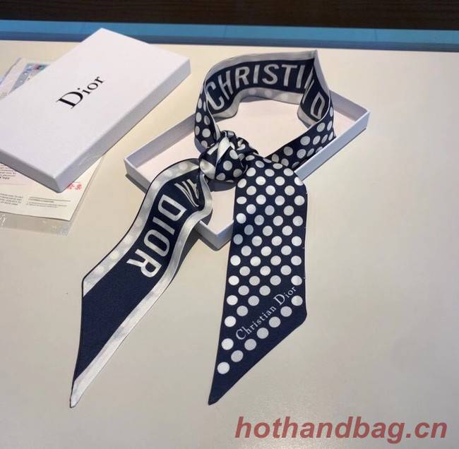 DIOR OBLIQUE MITZAH SCARF Silk Twill 90CD1