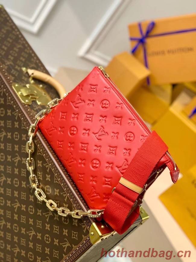 Louis Vuitton COUSSIN PM M57793 red