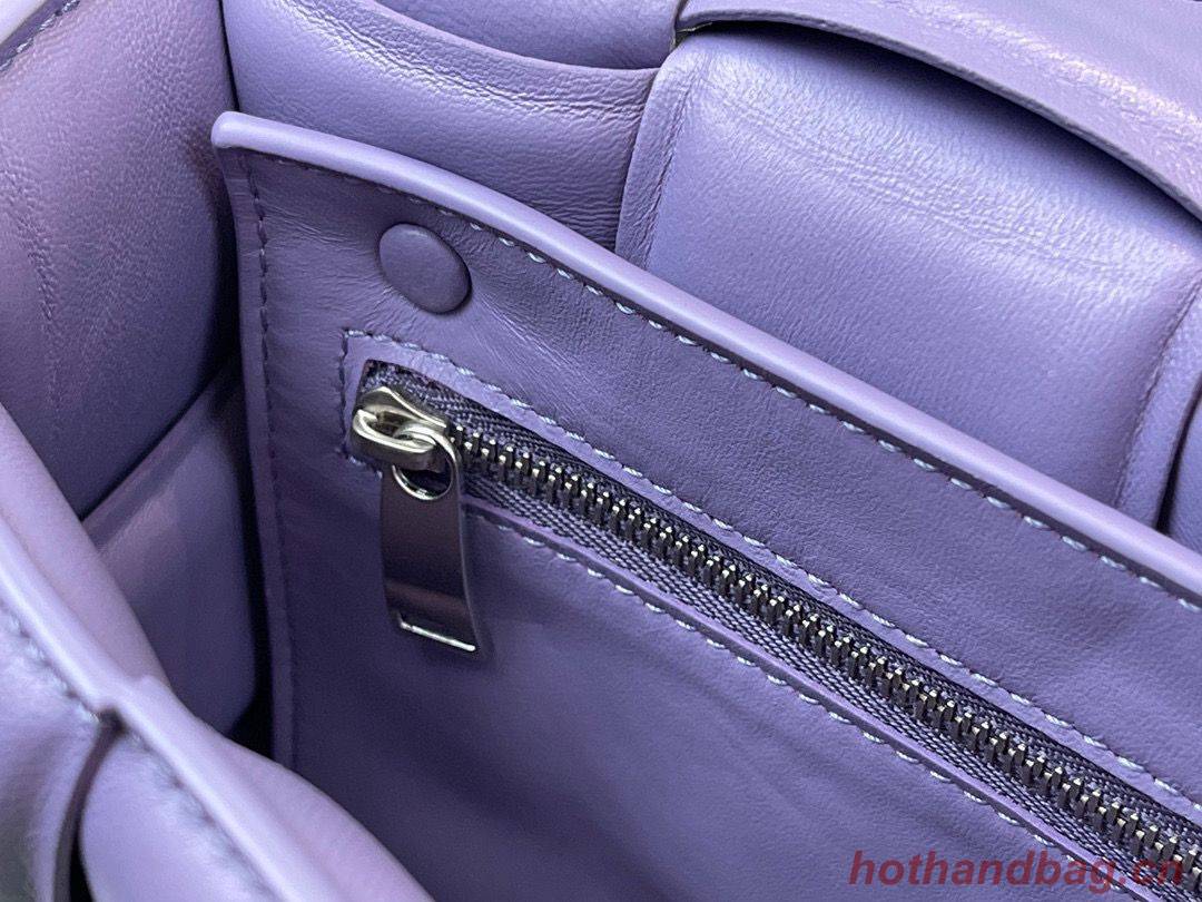 Bottega Veneta THE CHAIN CASSETTE Expedited Delivery 631421 purple & Hardware Silver finish