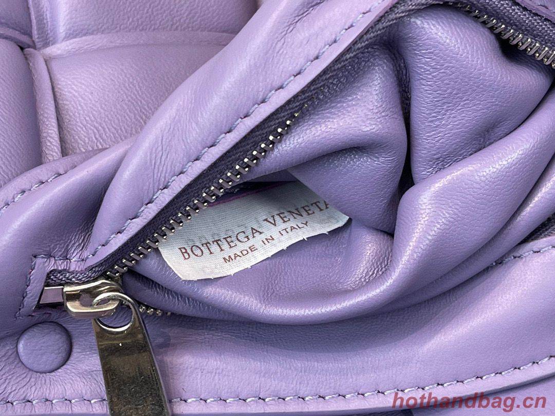 Bottega Veneta THE CHAIN CASSETTE Expedited Delivery 631421 purple & Hardware Silver finish